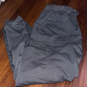 Scrubstar womans Charcoal Cargo Pants